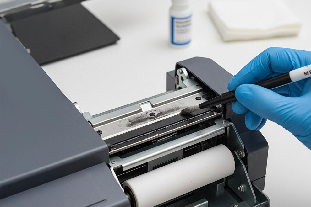 How to Clean a Barcode Printer Head - How to Double Its Lifespan