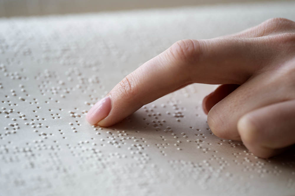 Braille Alfabesi Etiket Baskısı